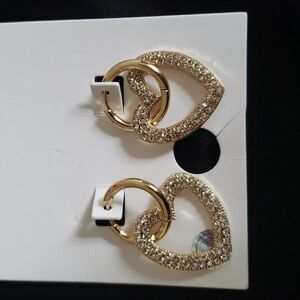 Fashion Goldtone Earrings  *NWOT*